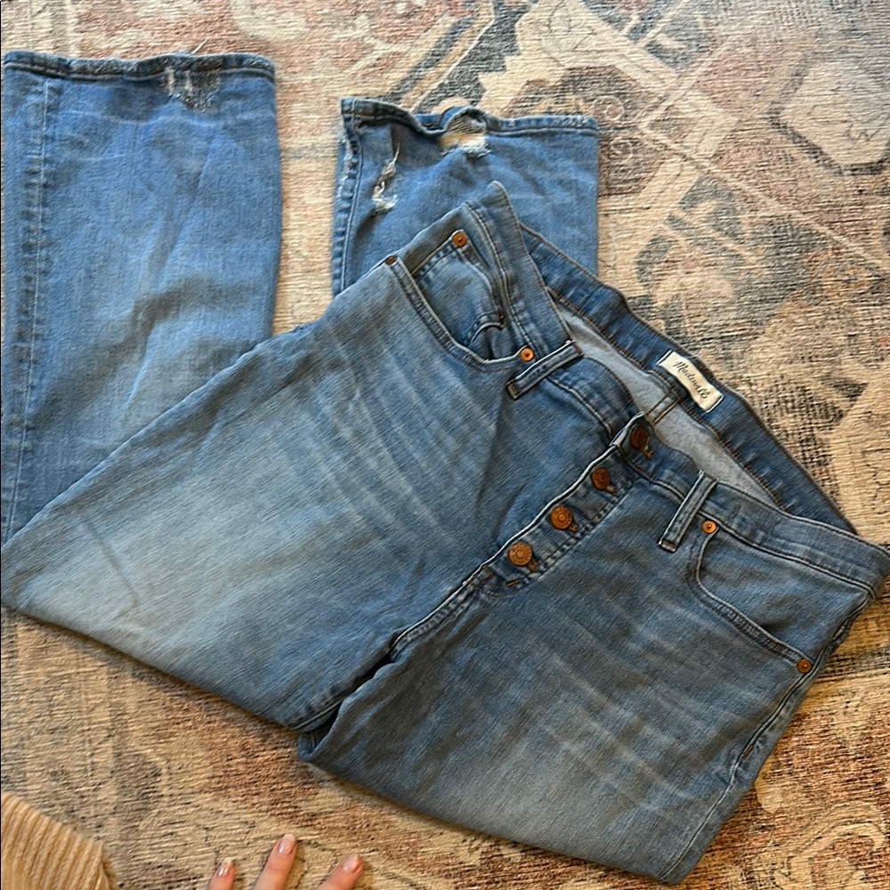 GUC Madewell Cali Demi Boot Jeans